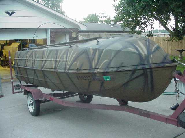 Duck Boat Blind Ideas