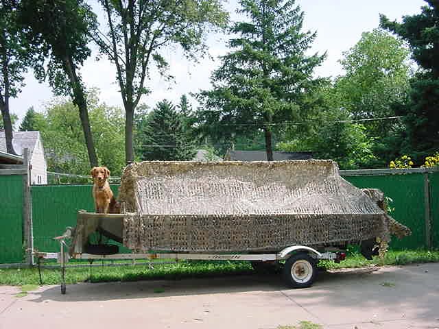 Duck Boat Blinds